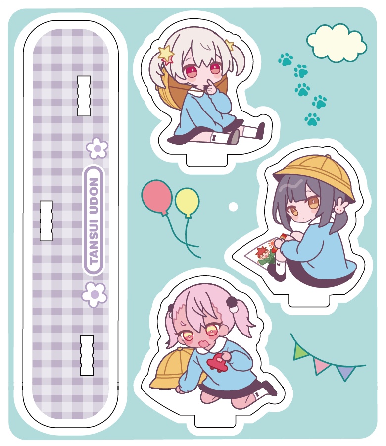 【プリズマ⭐︎イリヤ】三姉妹アクリルスタンド