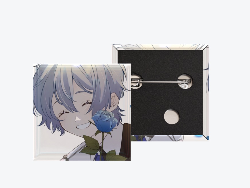 ミハイルスクエア缶バッジ