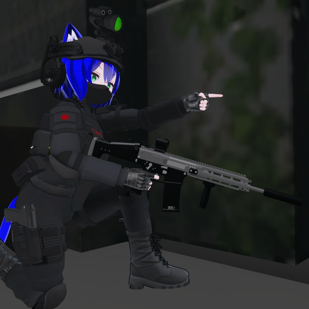 【無料】VRChat想定20式小銃kD式