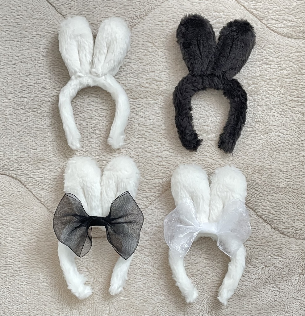 うさみみカチューシャ 10cmサイズ用