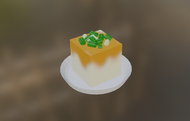 冷奴3Dモデル