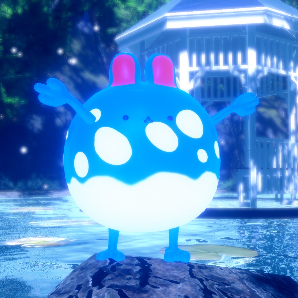 ☆無料☆【ゆきふすべ専用】マリルリ テクスチャパック【VRC】