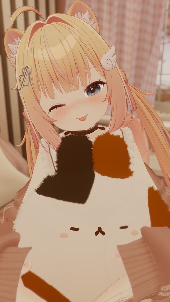 【ゆきふすべ専用】みけねこ テクスチャ【VRChat】