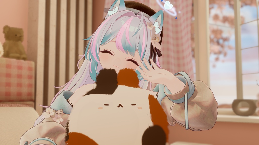 【ゆきふすべ専用】みけねこ テクスチャ【VRChat】