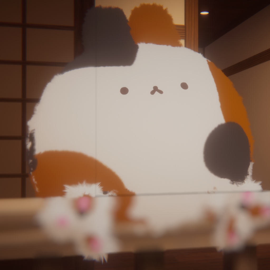 【ゆきふすべ専用】みけねこ テクスチャ【VRChat】