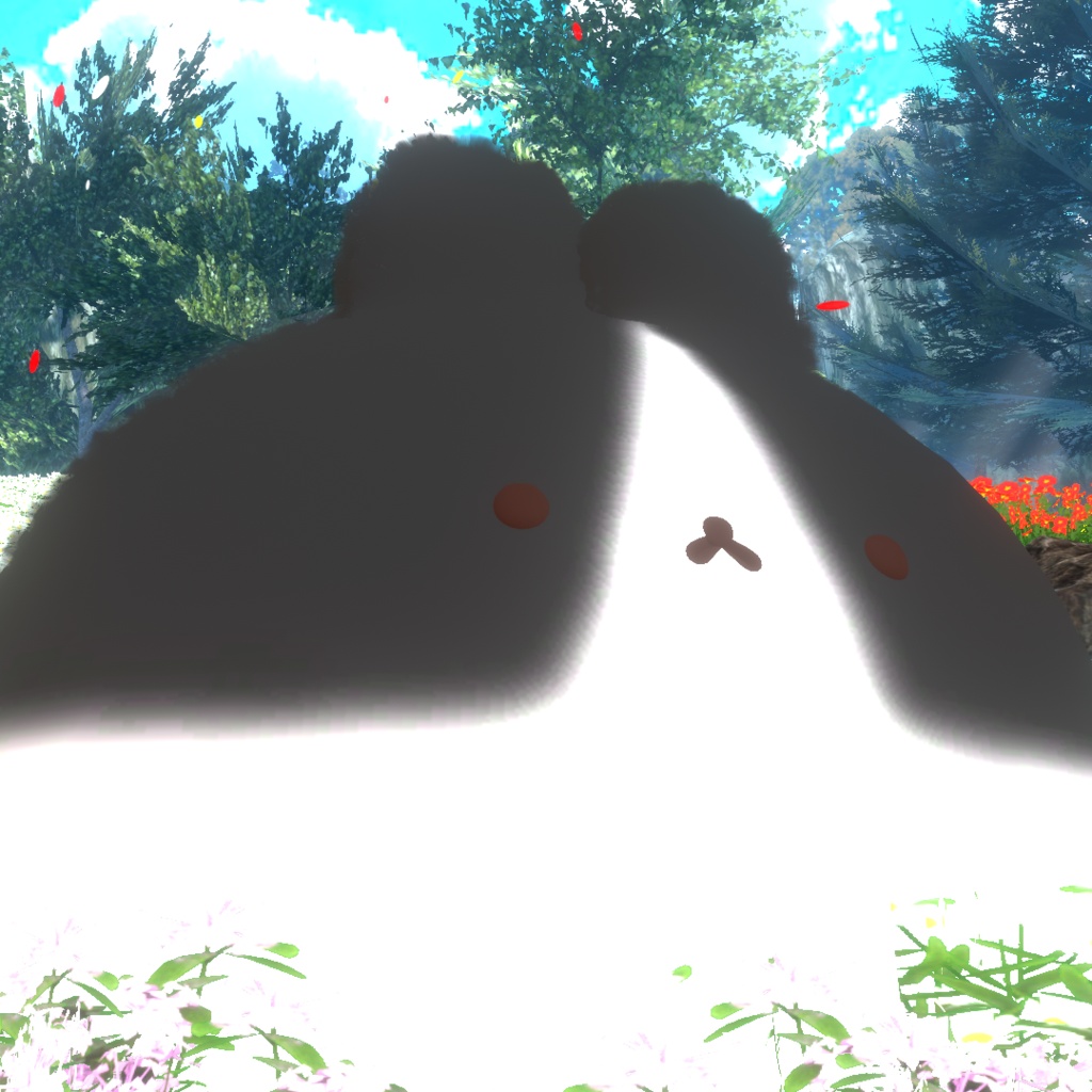  【ゆきふすべ専用】くろはちわれ テクスチャ【VRChat】