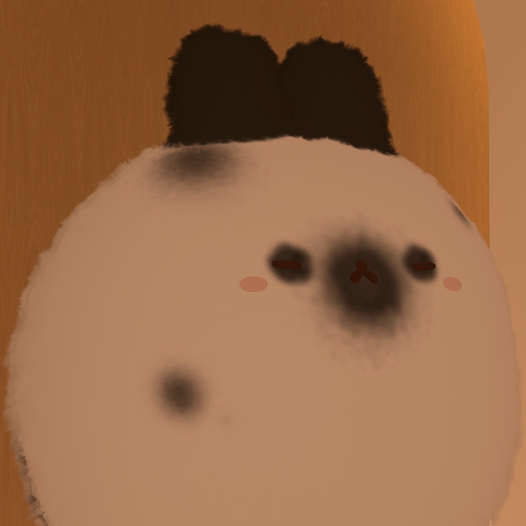 【ゆきふすべ専用】ぶち テクスチャ【VRChat】