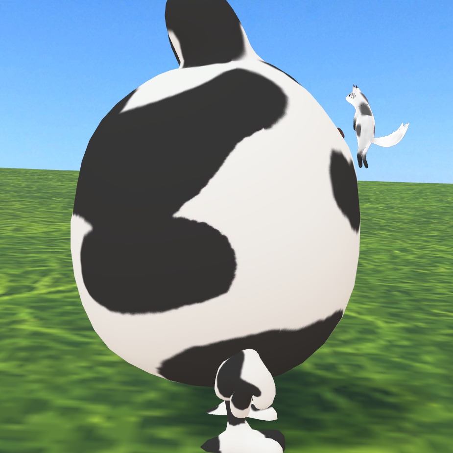【ゆきふすべ専用】うしさん テクスチャ【VRChat】