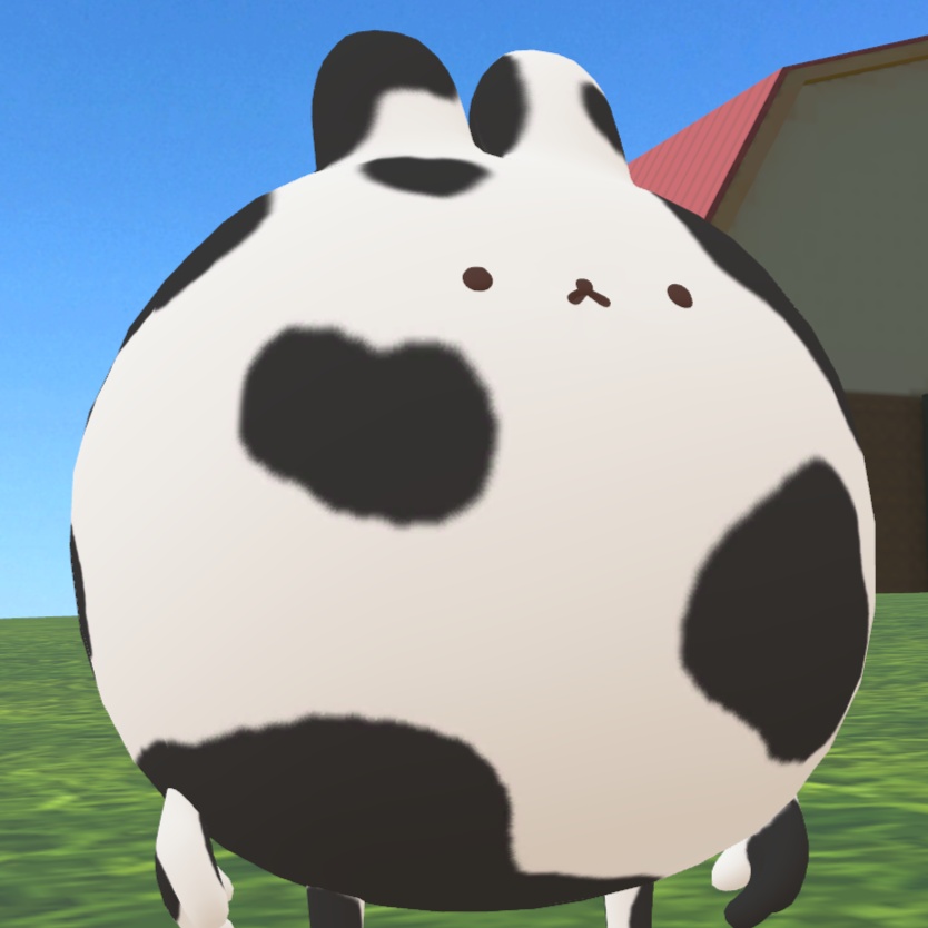 【ゆきふすべ専用】うしさん テクスチャ【VRChat】