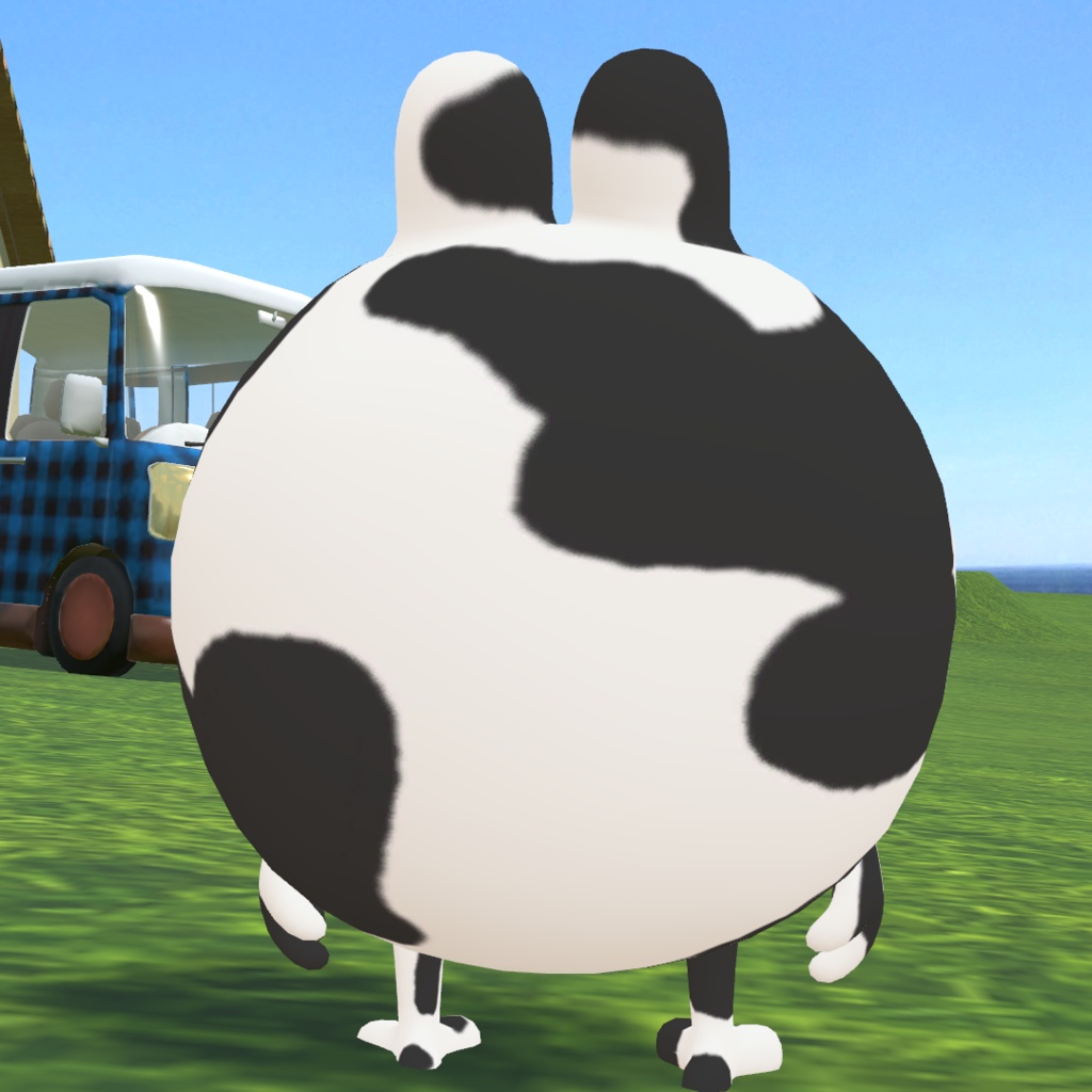 【ゆきふすべ専用】うしさん テクスチャ【VRChat】