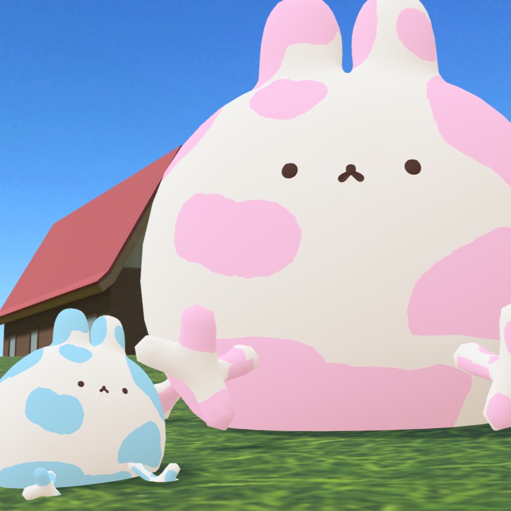 【ゆきふすべ専用】うしさん テクスチャ【VRChat】