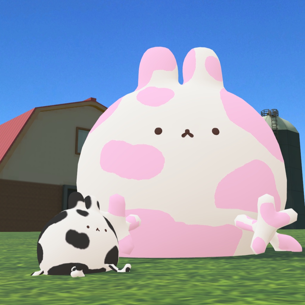 【ゆきふすべ専用】うしさん テクスチャ【VRChat】