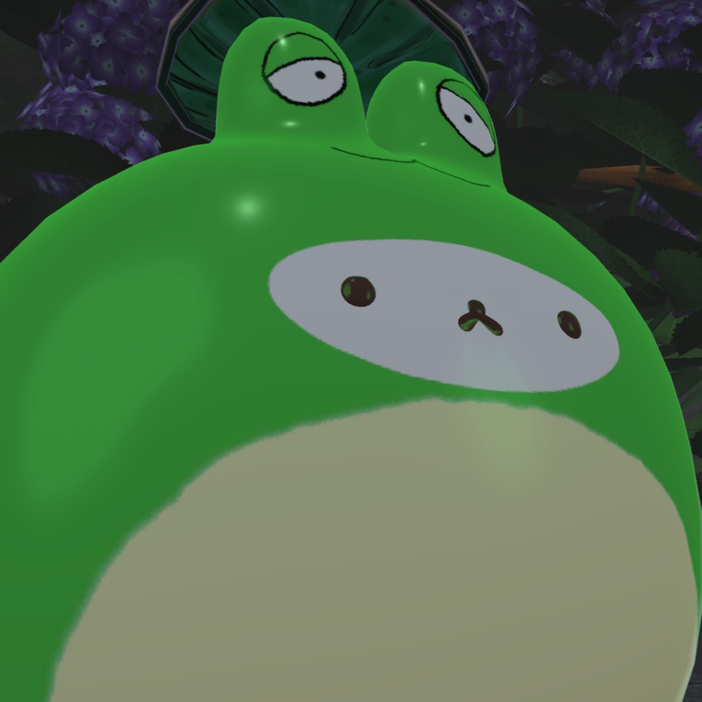 ☆無料☆【ゆきふすべ専用】かえる テクスチャ【VRChat】