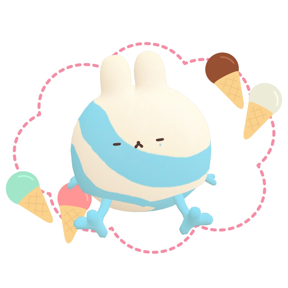 【ゆきふすべ専用】アイス テクスチャ【VRChat】