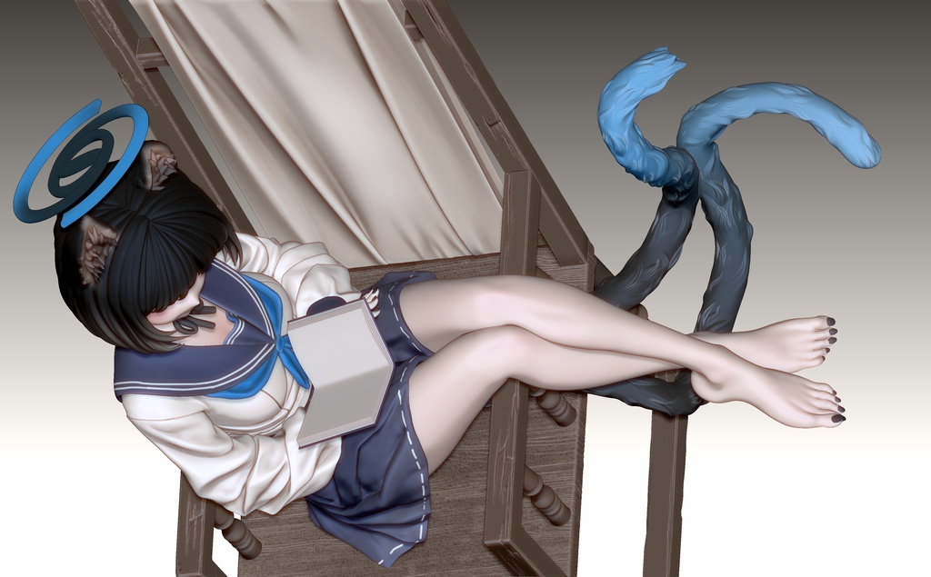 キキョウ・ブルーアーカイブ・ガレージキット