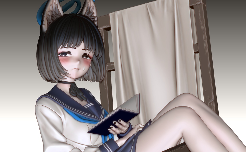 キキョウ・ブルーアーカイブ・ガレージキット