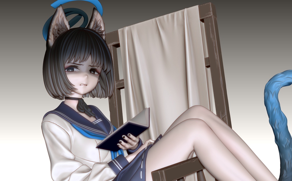 キキョウ・ブルーアーカイブ・ガレージキット