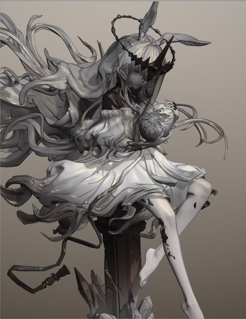 アーミヤ 終曲・アークナイツ・ガレージキット