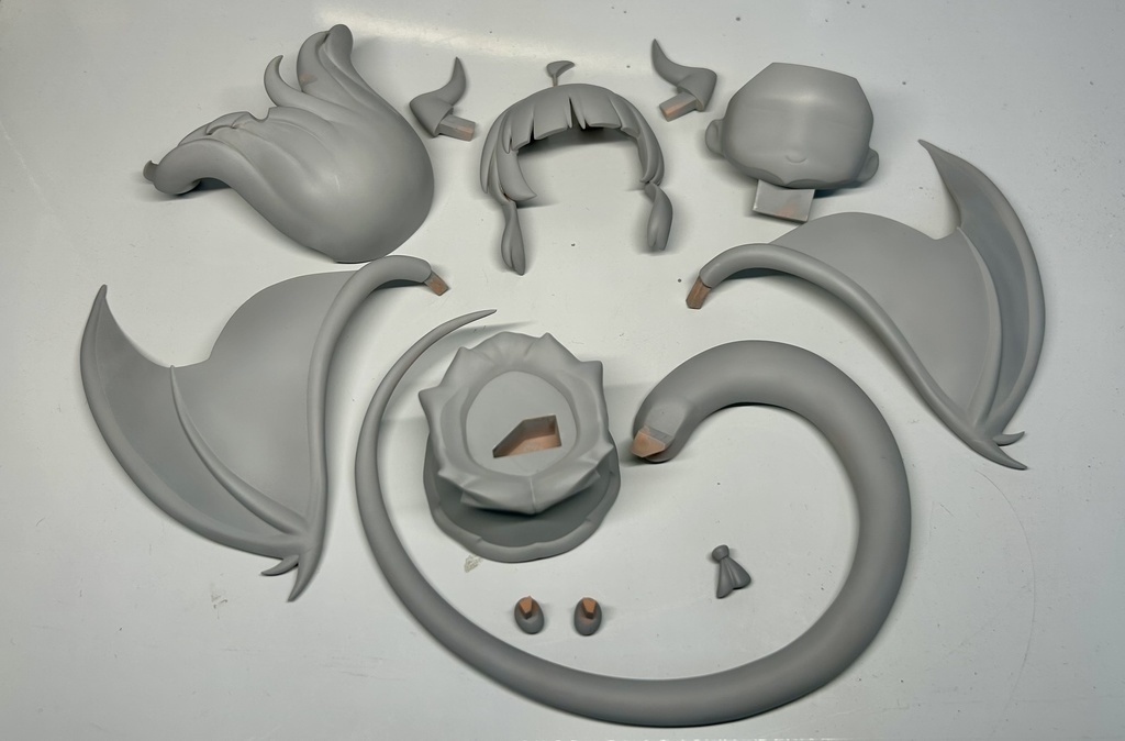 石翼魔ヴィルトゥオーサ・アークナイツ・ガレージキット