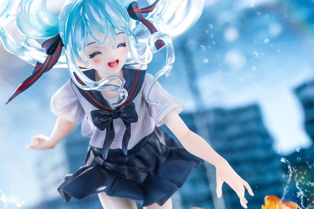 ~ミク・みず~・未塗装ガレージキット