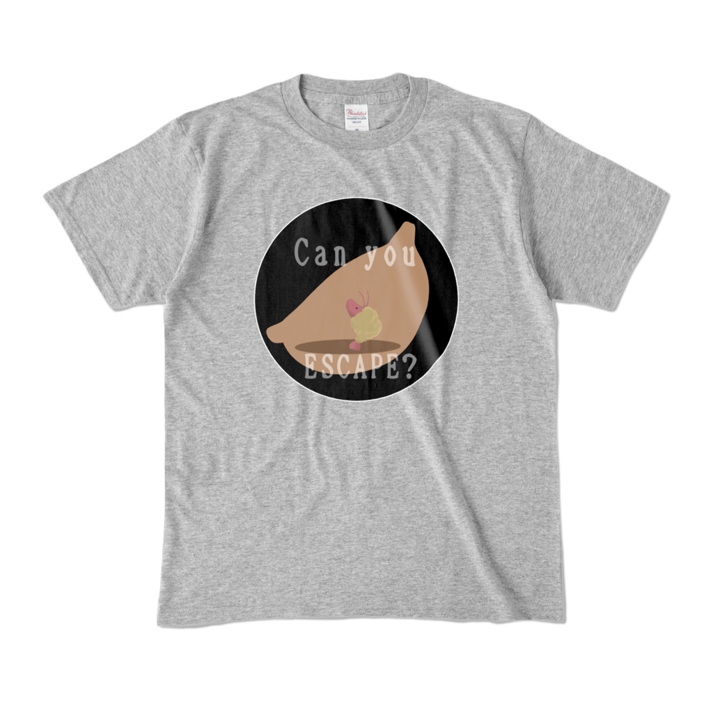 胃から出られないエビフライTシャツ