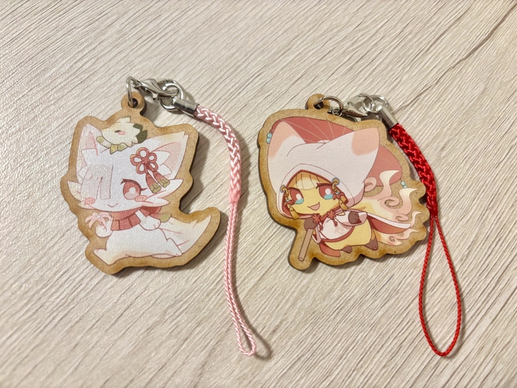 おでかけウッドストラップ