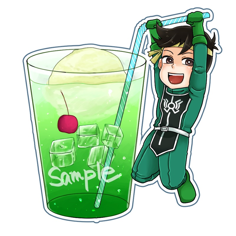 アクリルキーホルダーポップ✴︎安心BOOTHパック使用