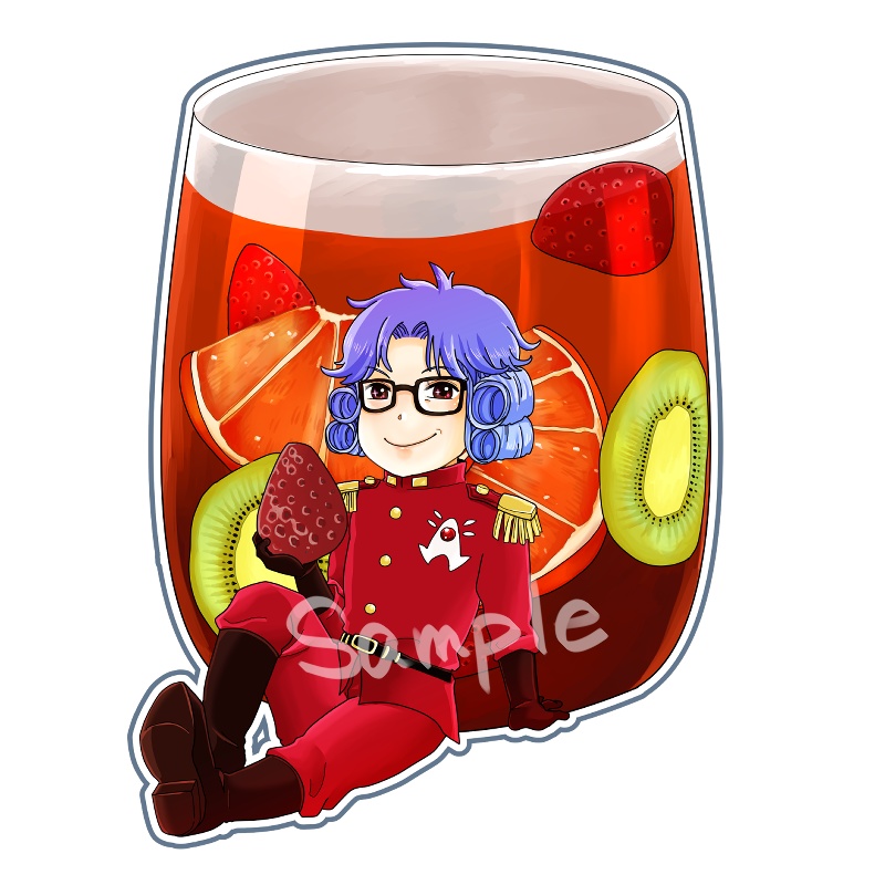 アクリルキーホルダーアバン✴︎安心BOOTHパック使用