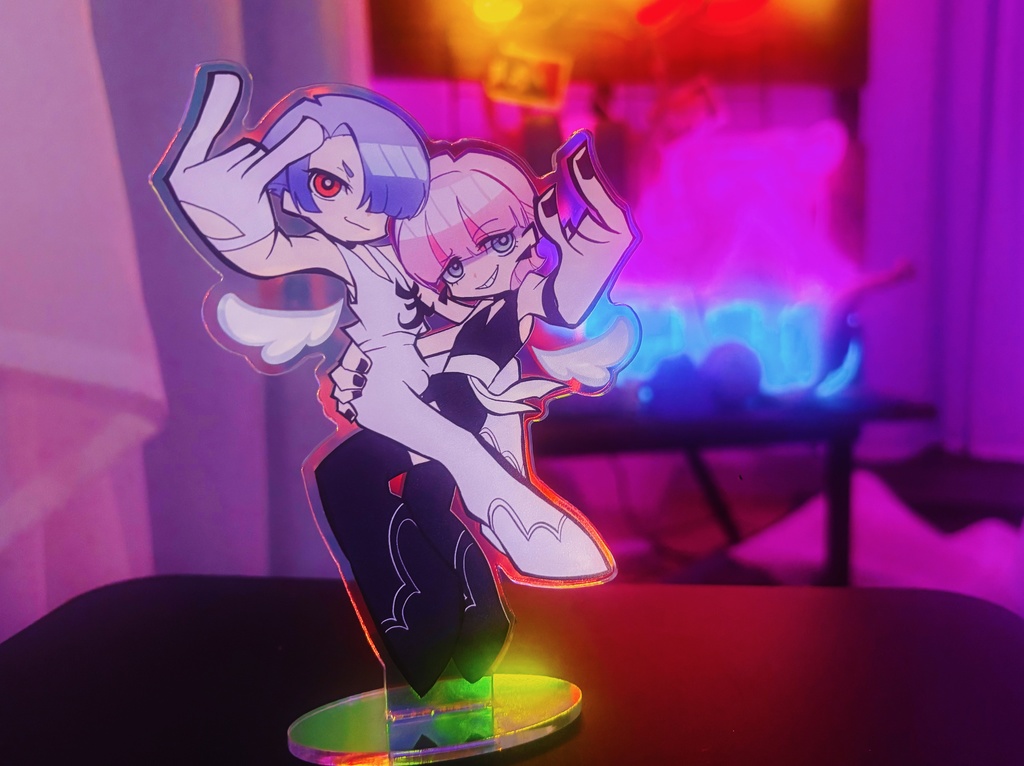 NEW パンティー＆ストッキング ポリポリ兄弟アクリルスタンド