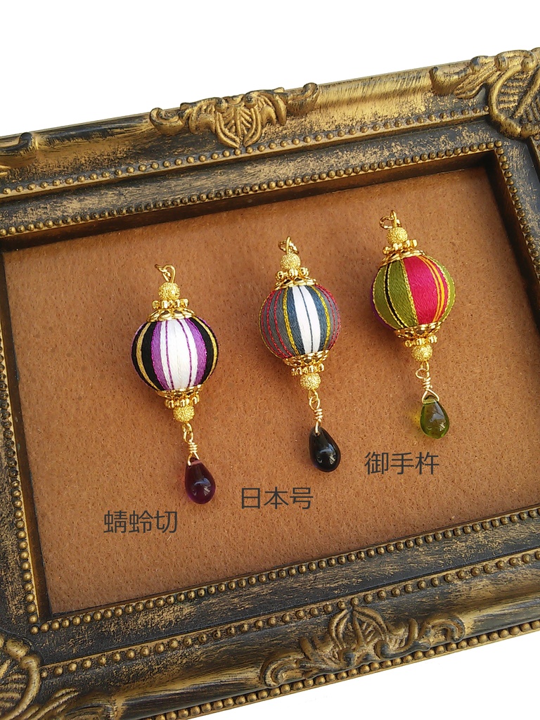 【槍/P】とうらぶ巻き玉の耳飾り