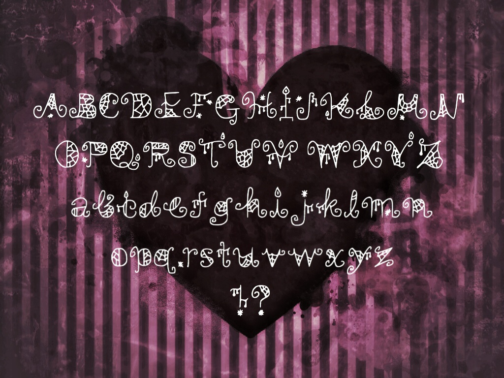 ホラーナイトフォント