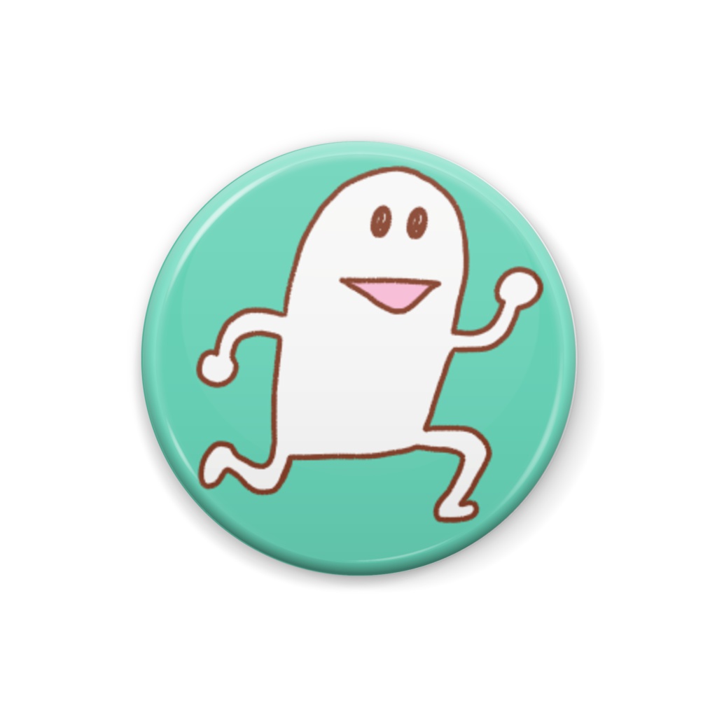 山田くん缶バッジ ミントカラー