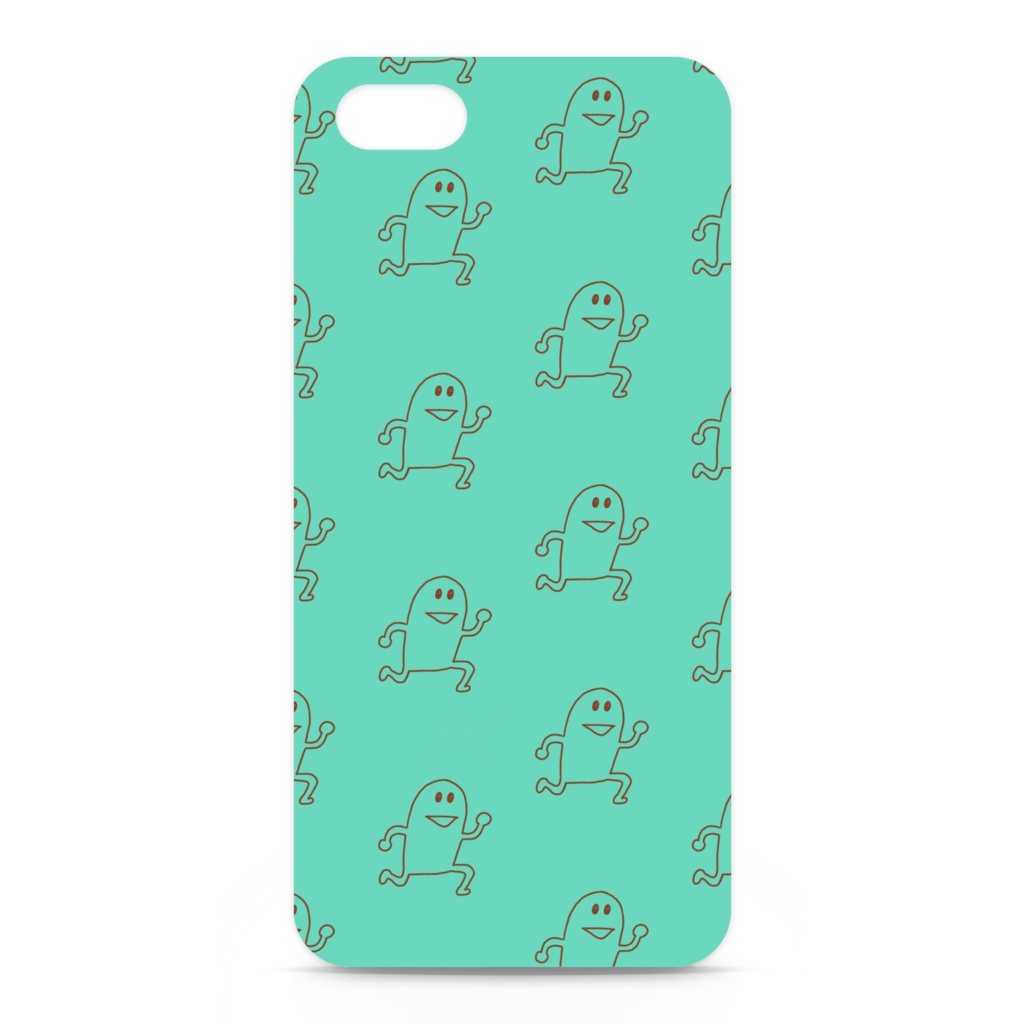 山田くん iPhoneハードケース チョコミント