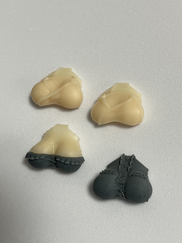 つつまし胸部セット メイド&忍者