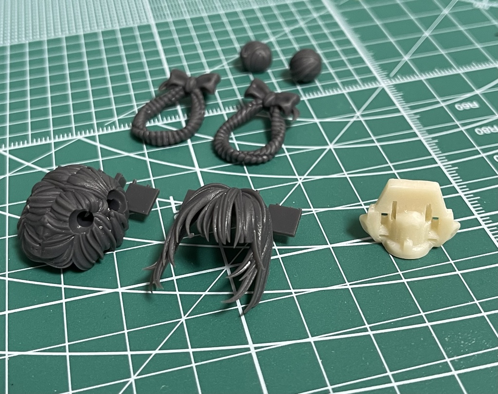 めがみのかみマルチ000「三つ編みリング」