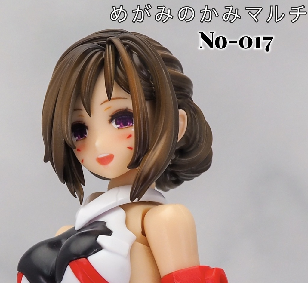 めがみのかみマルチ017「メカクレギブソン」