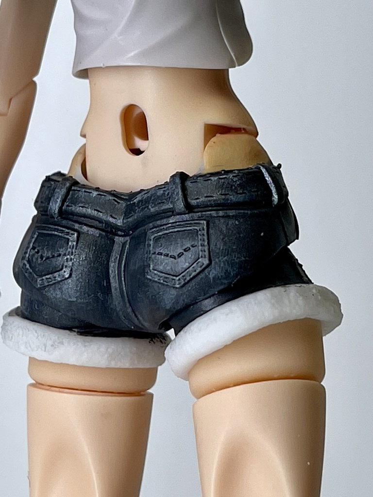 めがみのボトムス001「もこもこデニム」