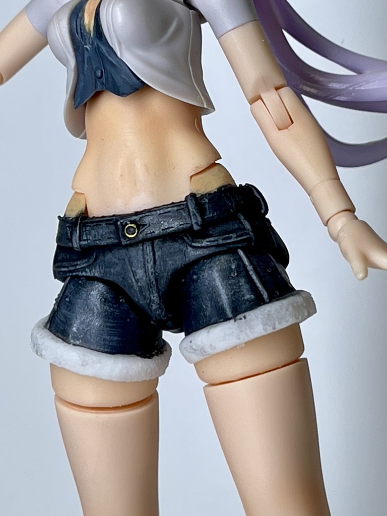 めがみのボトムス001「もこもこデニム」