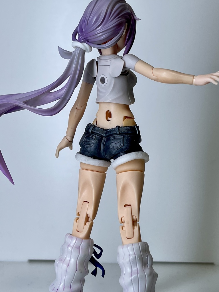 めがみのボトムス001「もこもこデニム」