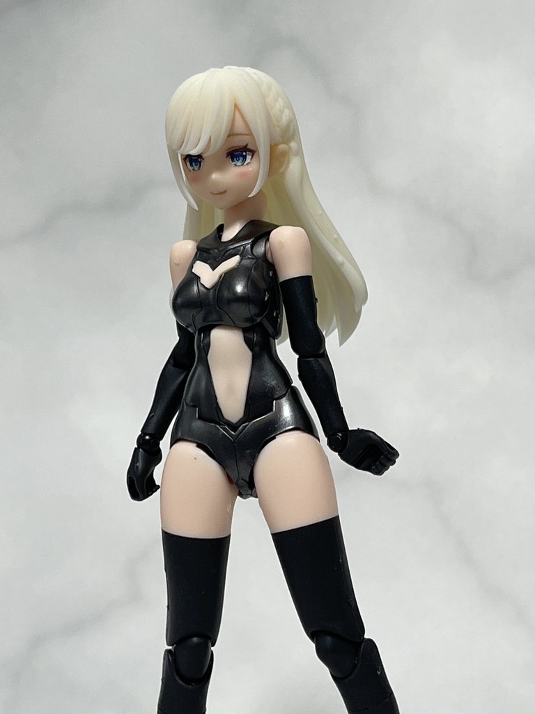 めがみのかみマルチNx.029「サイド編み込みストレート」