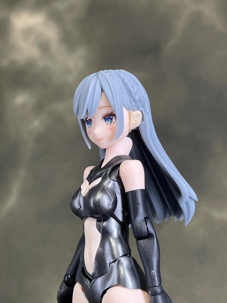 めがみのかみマルチNx.029「サイド編み込みストレート」