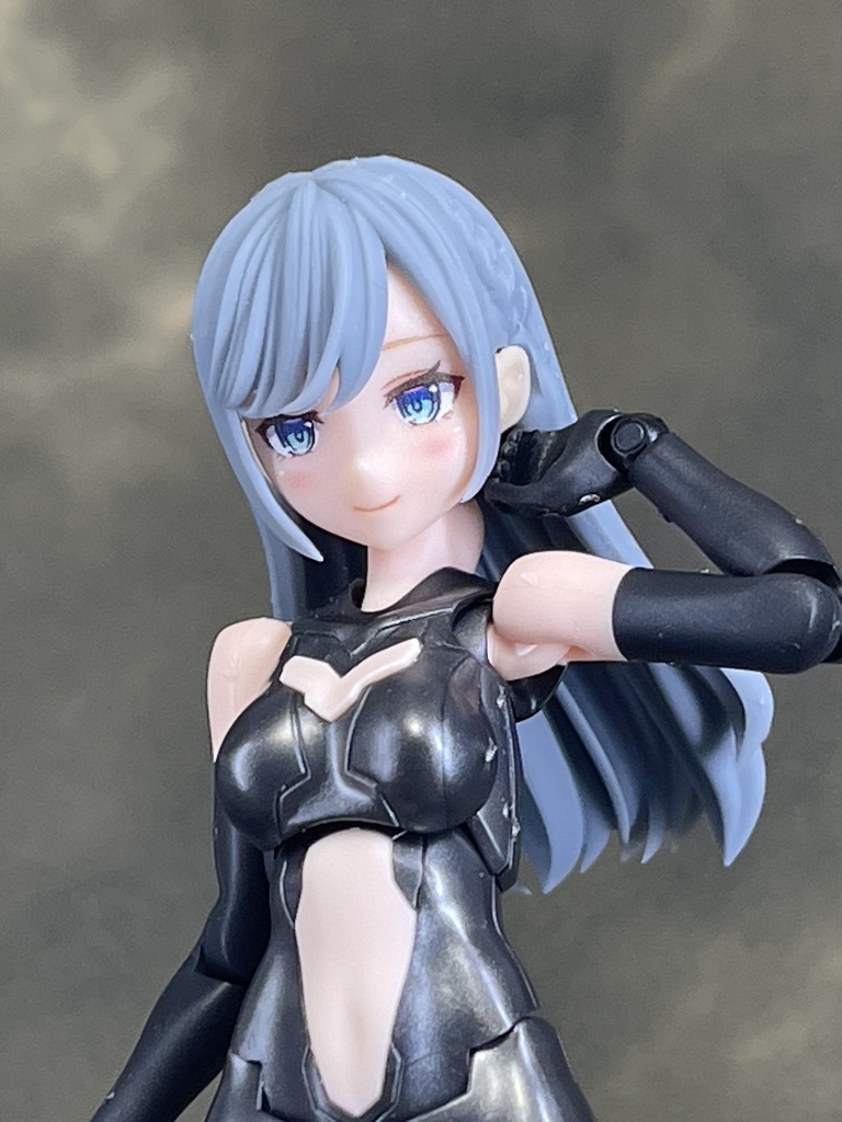 めがみのかみマルチNx.029「サイド編み込みストレート」