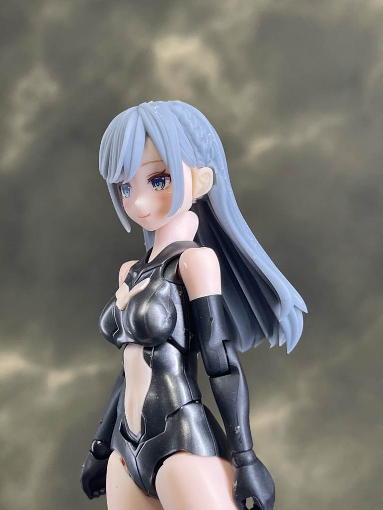 めがみのかみマルチNx.029「サイド編み込みストレート」