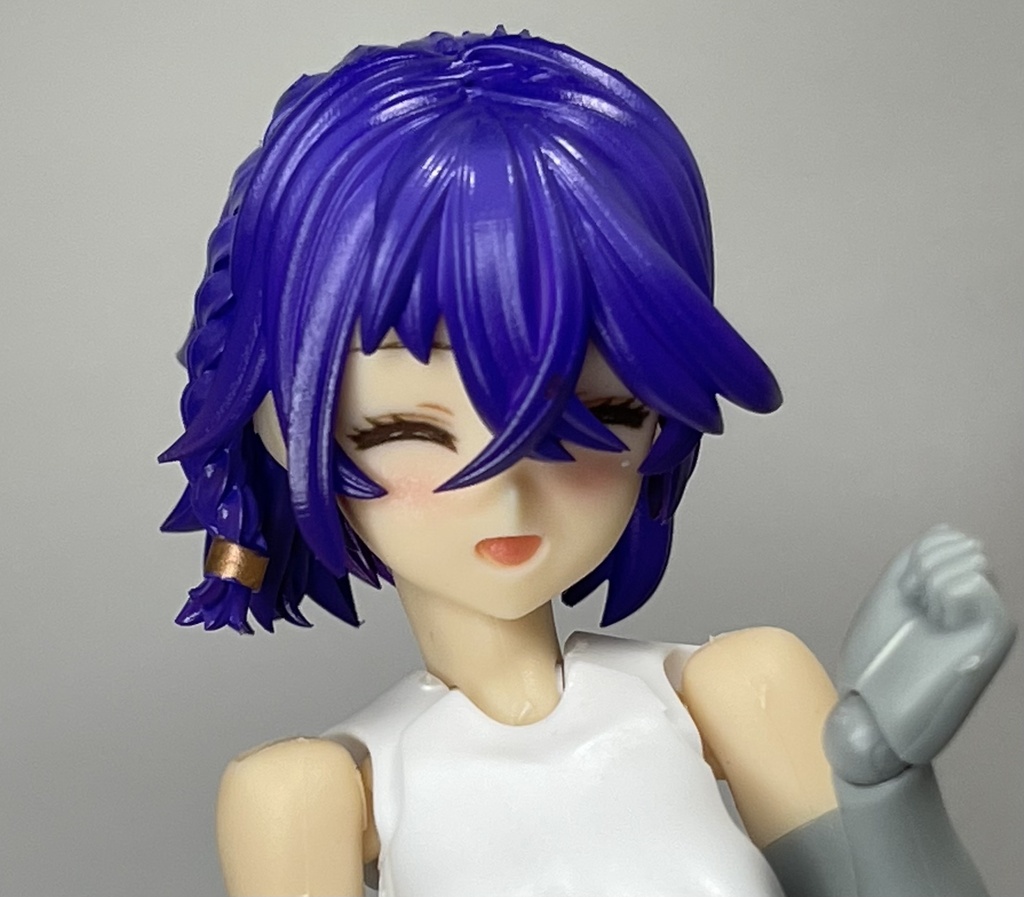 めがみのかみマルチNx.035「ショート三つ編みインナー」