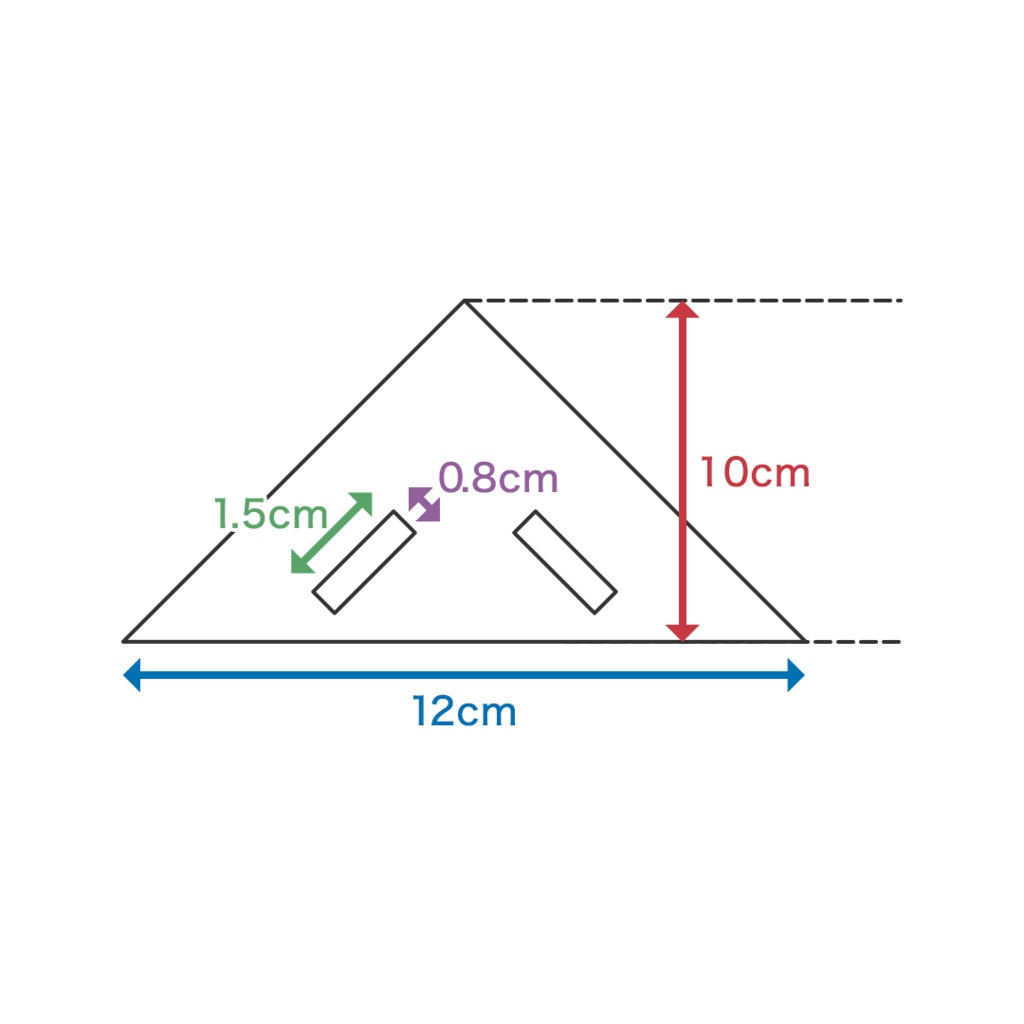 【10cmぬい服】耳出しリボンバブーシュカ
