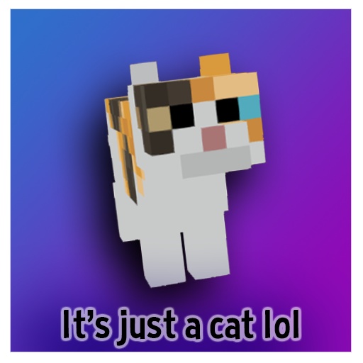 Very cursed Minecraft Cat [unitypackage]
