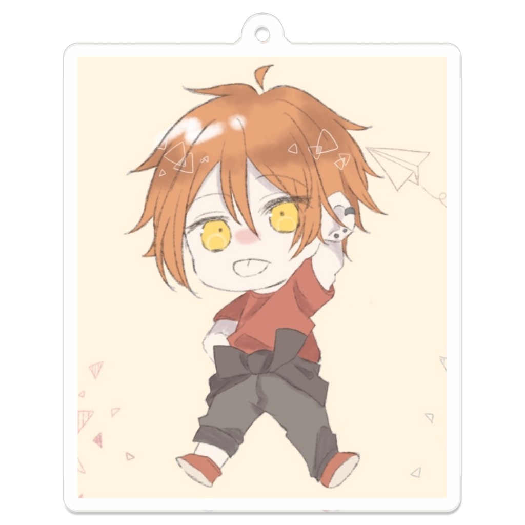 不良男子ちみキャラアクリルキーホルダー2