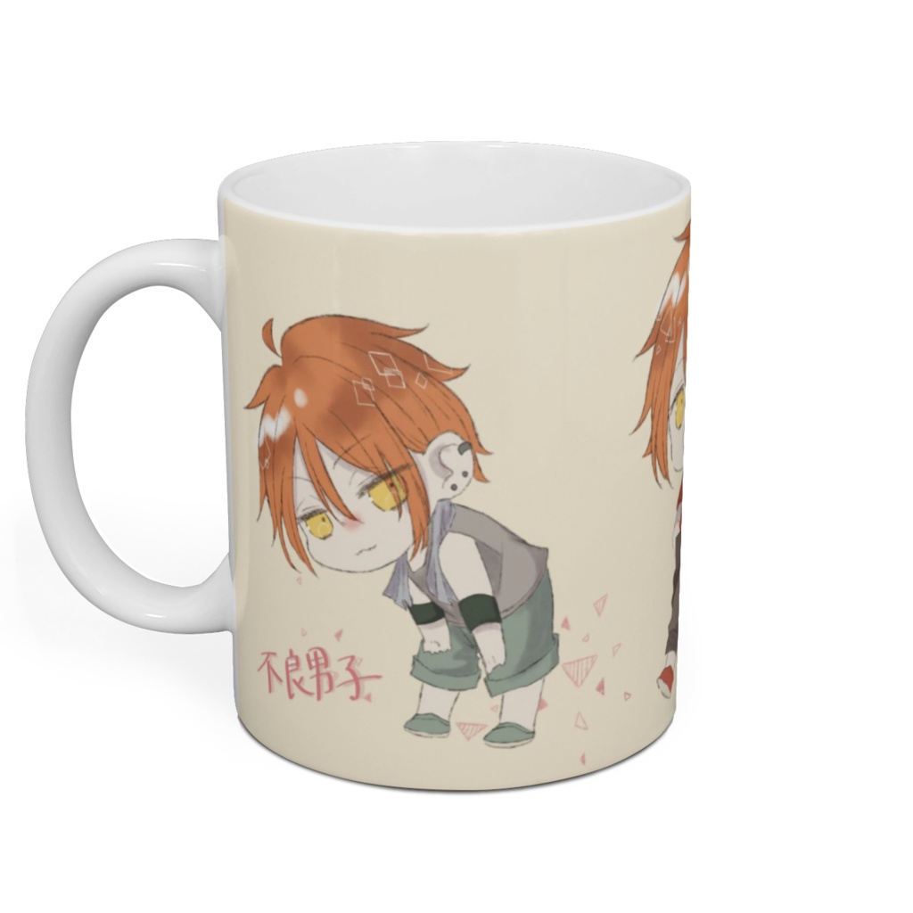 不良男子ちみキャラマグカップ