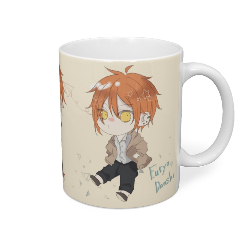 不良男子ちみキャラマグカップ
