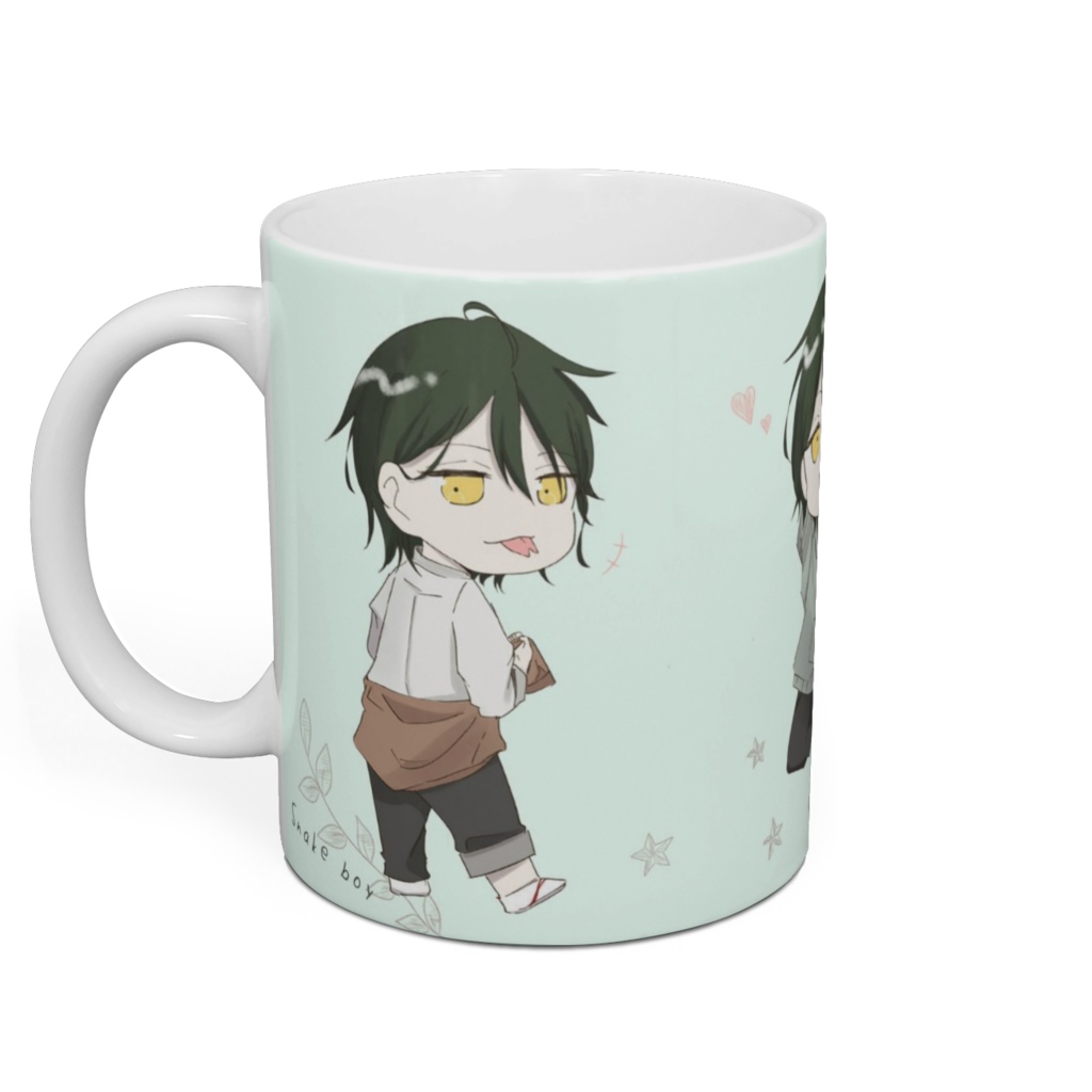 ヘビ男子デフォルメマグカップ